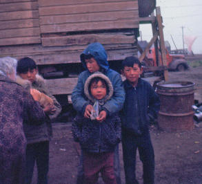 Boys in Barrow, Alaska 1967