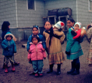 Girls in Barrow, Alaska 1967