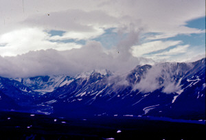 Mountain Views at Mt McKinely National Park 1967
