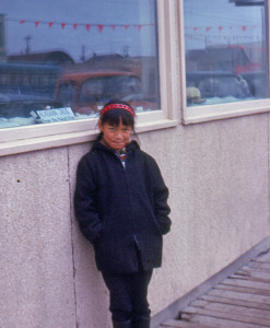 Little Girl in Nome Alaska 1967